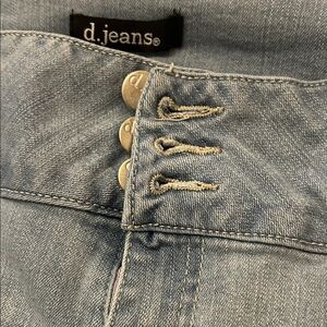 d. jeans Women's Skinny Jeans in Light Blue